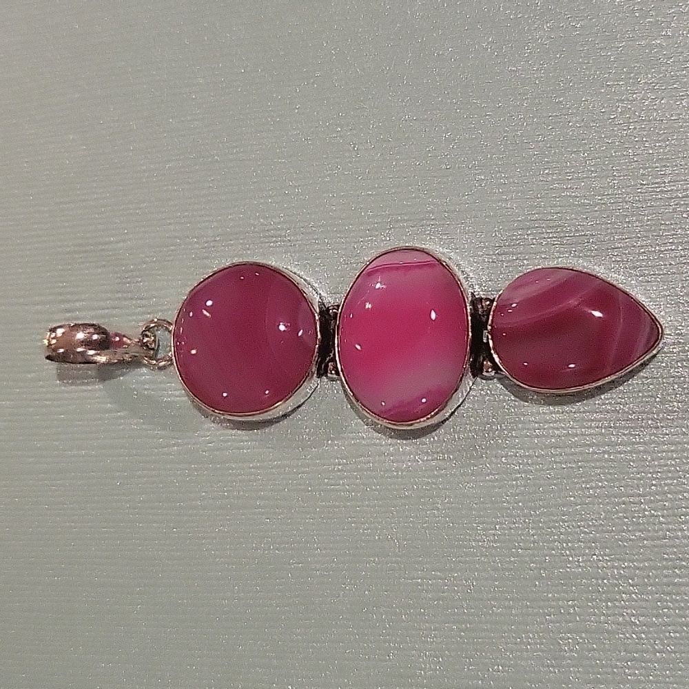 Botswana Agate Pendant - NWT